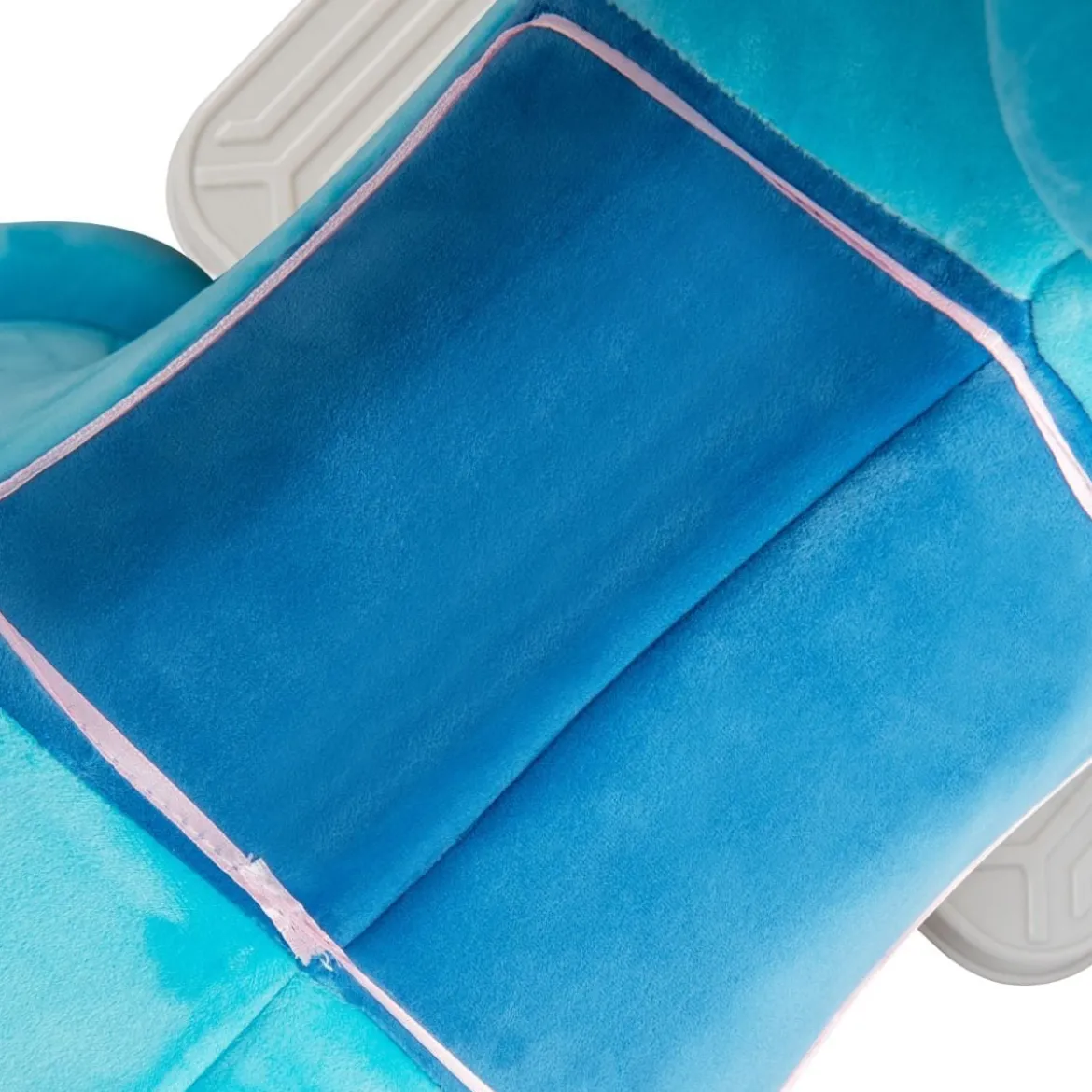 Elektrisches Aufsitzspielzeug in Tierform Plüschauto Spielzeugauto für Kinder ab 3 Jahre Blau