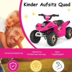 Elektroauto für Kinder Elektro Kinderquad Kindermotorrad 73 x 40 x 44,5 cm