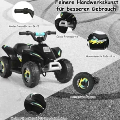 Elektroauto für Kinder Elektro Kinderquad Kindermotorrad 73 x 40 x 44,5 cm