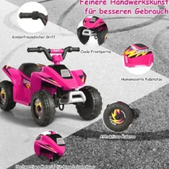 Elektroauto für Kinder Elektro Kinderquad Kindermotorrad 73 x 40 x 44,5 cm