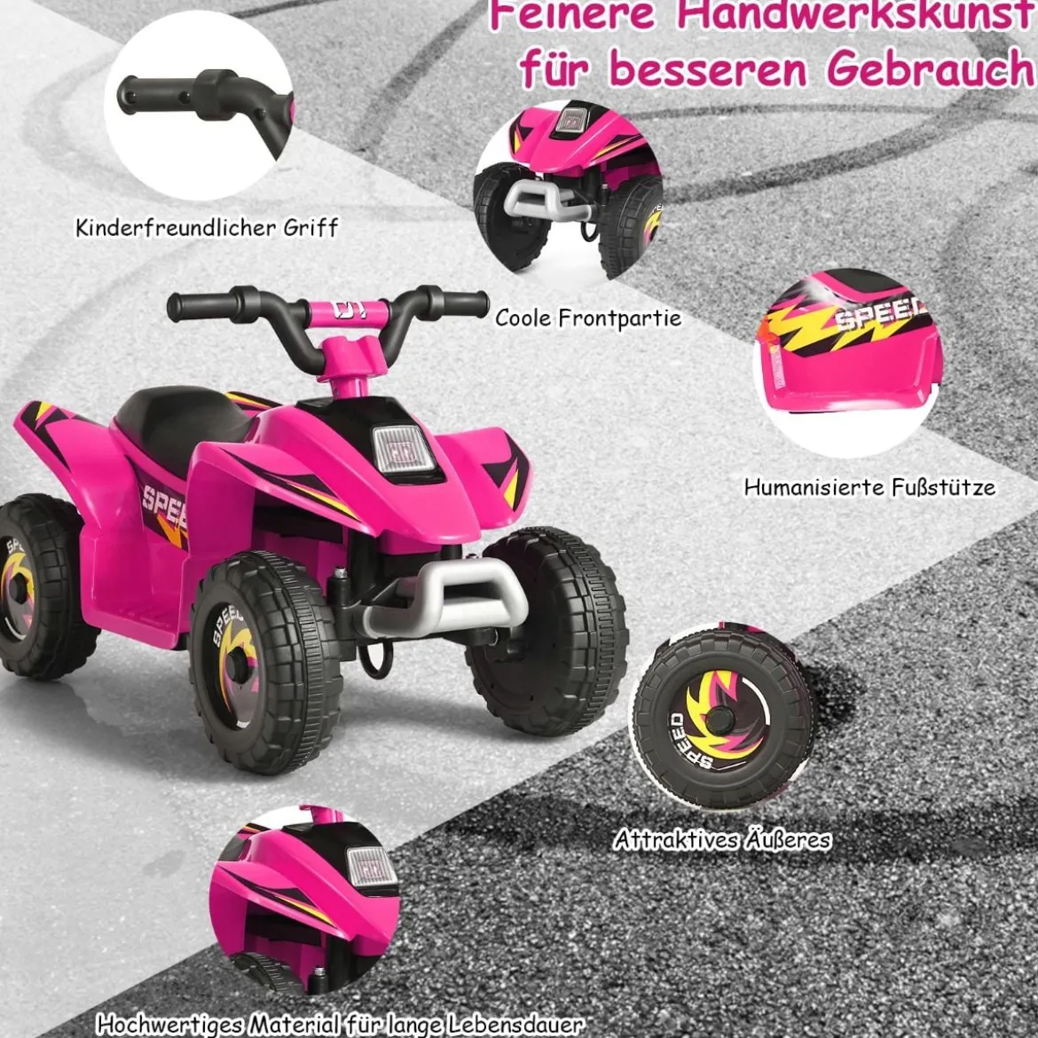Elektroauto für Kinder Elektro Kinderquad Kindermotorrad 73 x 40 x 44,5 cm