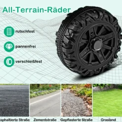 Elektrofahrzeug mit Fernsteuerung & Geländerädern & LED-Leuchten Truck