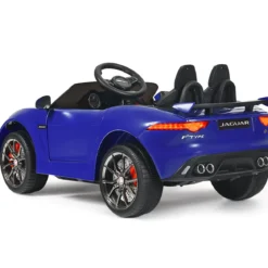Elektro Kinderauto mit Geschichten & Musik & Hupe & Scheinwerfer & 2,4G Fernbedienung