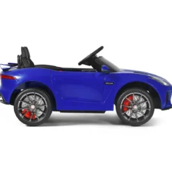 Elektro Kinderauto mit Geschichten & Musik & Hupe & Scheinwerfer & 2,4G Fernbedienung