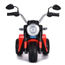 Elektro Motorrad Kindermotorrad Elektromotorrad mit Stützrädern 57 x 72 x 56 cm Rot
