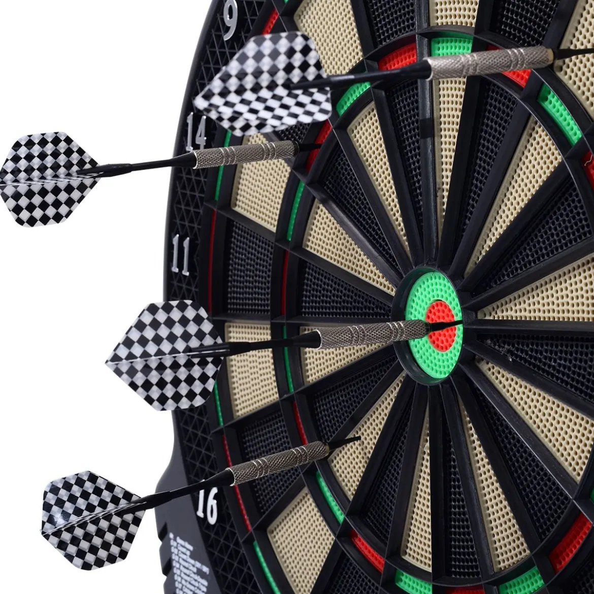 Elektronische Dartscheibe LCD Dartboard Dartspiel Dartpfeil Dart Board +6 Pfeile