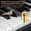 Elektronisches Keyboard 88 Tastatur Elektroklavier Digitale Keyboard Musikinstrument Set