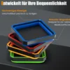 4er Magnetschale Magnetische Werkzeugschale 11,5x11,5 cm Werkzeugablage für Aufbewahrung