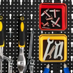 4er Magnetschale Magnetische Werkzeugschale 11,5x11,5 cm Werkzeugablage für Aufbewahrung