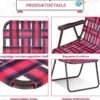 6er Set Klappstühle Outdoor Strandstuhl Gartenstuhl Campingstuhl bis 120kg
