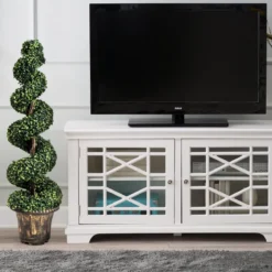 2er Set Kunstpflanze 120cm Künstlicher Spiralbaum Zimmerpflanze Im Blumentopf Dekopflanze