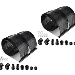 2er Set Schwimmbeckenheizung 600 x 75 cm Solarkollektorplatten für 25800 L Unterirdische und Oberirdische Pools