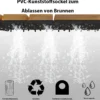 10er Set Terrassenfliesen Holz Bodenfliesen Akazienholz 30,5 x 30,5 x 2,5 cm Braun