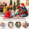 3er Weihnachtsbaum Künstlich Bleistift mit Sockel aus Metall Kunstbaum 90 + 120 + 150 cm Grün