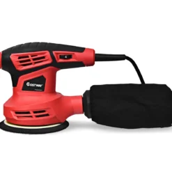Exzenterschleifer Schleifmaschine mit 15 Schleifpapier 6 Geschwindigkeiten 280W 125mm Durchmesser