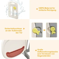 Faltbares Laufgitter mit 12 Panels Baby Laufstall tragbarer Spiellzaun