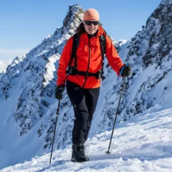 Faltbare Trekkingstöcke mit Schnellverschluss Wanderstöcke für 166-195 cm Körpergröße Blau
