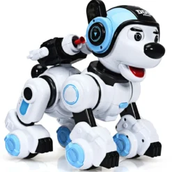 Ferngesteuert Hund Roboter Intelligent Roboterhund Hundespielzeug mit Musikfunktion