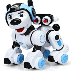 Ferngesteuert Hund Roboter Intelligent Roboterhund Hundespielzeug mit Musikfunktion
