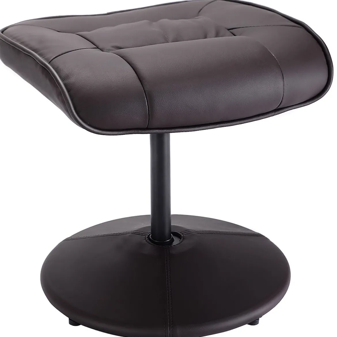 FernsehsesselDrehbar Kippbar TV Relaxsessel Relaxstuhl mit Fußhocker Braun