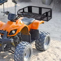 Frachtkorb für ATV/UTV Universeller Heckträger mit Mesh-Design Heckablagekorb 104 x 67 x 31,5 cm