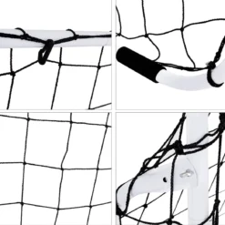 Fußballtor aus Stahl für Spiele und Training von Kindern und Teenagern ab 6 Jahren 365 x 153 x 183 cm