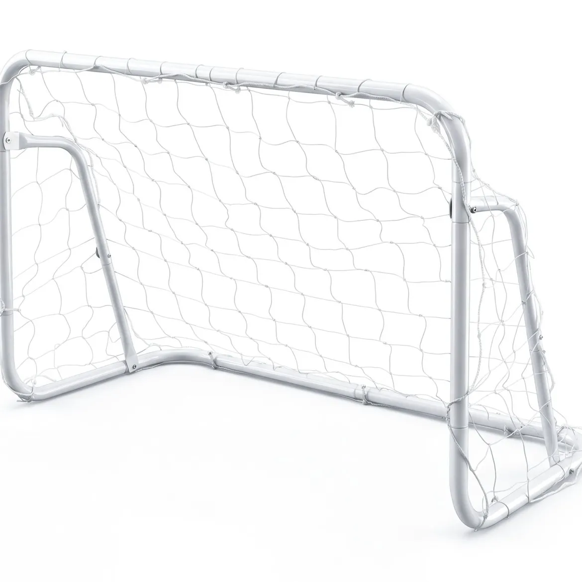 Fußballtor mit Hochfestem Netz & Metallrahmen Garten Wetterfeste Fussballtore für Kinder & Erwachsene