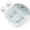 Fuß-Massagegerät Fussbad Fussbadewanne mit abnehmbarem Pediküre-Stein 1-stündiger automatischer Abschaltung Grau