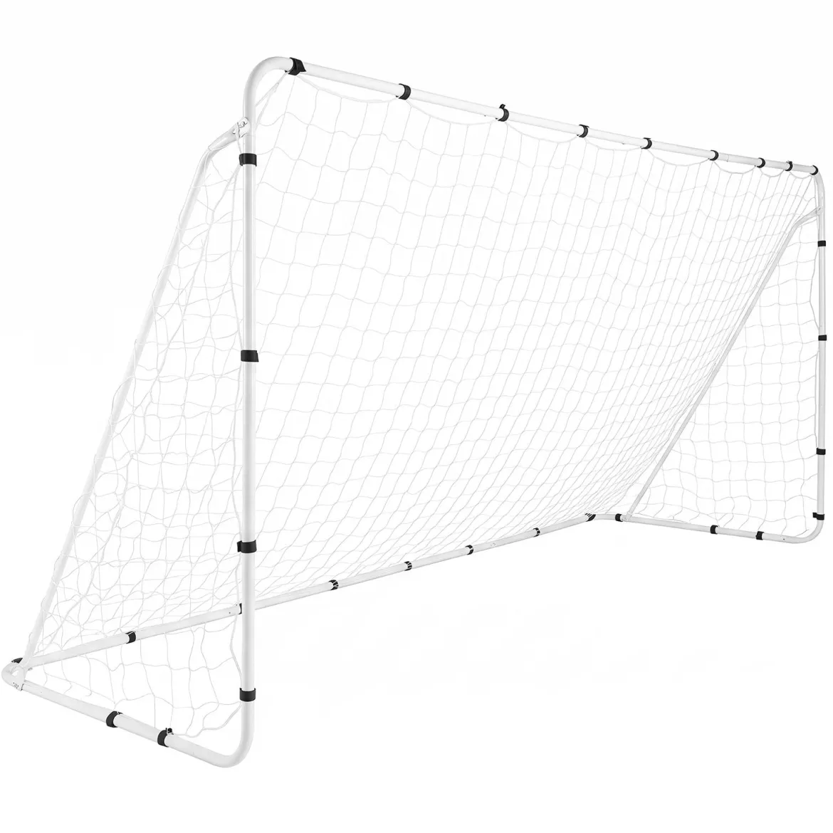Fussballtor 367 x 124 cm Fußballtor mit Metallrahmen für Kinder ab 3 Jahren und Jugendliche