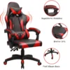 Gaming Stuhl Ergonomisch Racing Schreibtischstuhl Drehstuhl Chefsessel Bürostuhl Rot