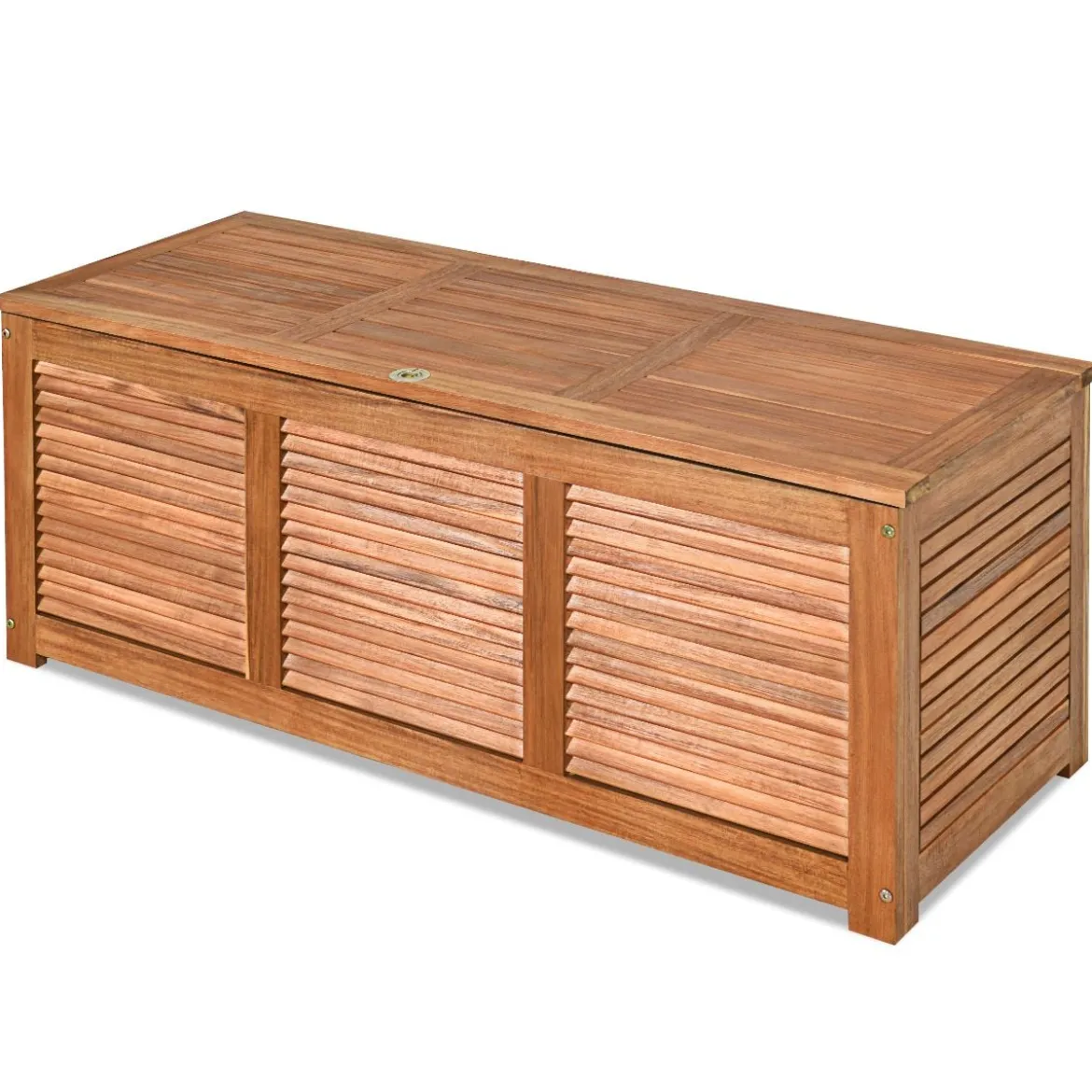 Gartenbox Aufbewahrungsbox für Garten und Hinterhof Akazienholz 120x45x45cm