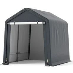Gerätehaus Fahrradgarage Geräteschuppen Zeltgarage Garagenzelt Lagerzelt 195 x 240 x 214 cm
