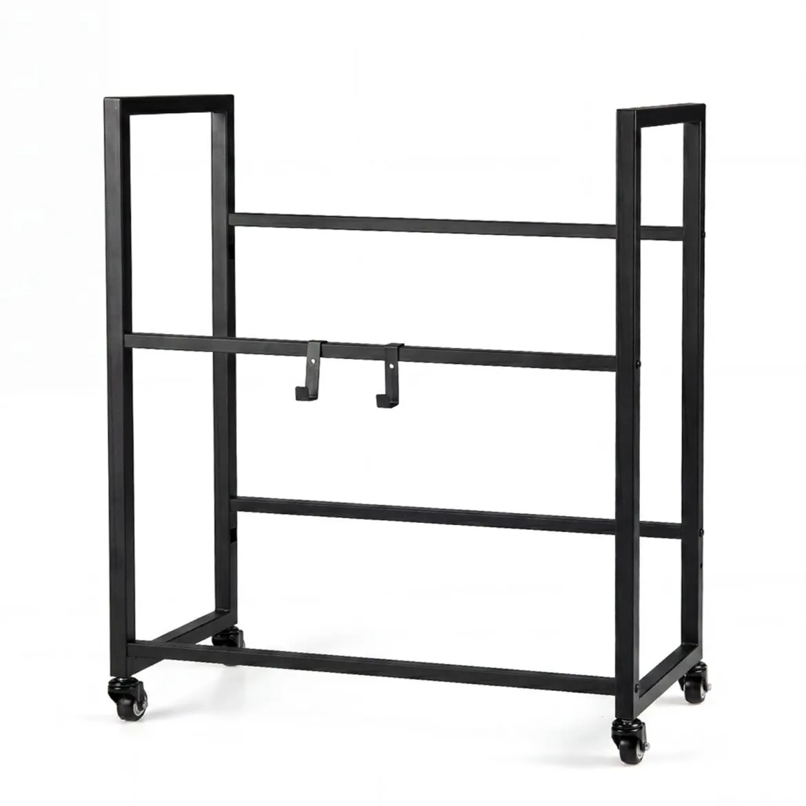 Getränkekistenregal Flaschenregal mit Ablage & Zugriff für 4 Kisten 72 x 32 x 89,5 cm