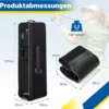Golf Reisetasche aus Oxford-Gewebe mit Rädern & Schlüssel & Namenskartenhalter Golfbag