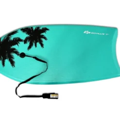 Goplus Sup Board Kinder Bodyboard Surfbrett Surfboard Grün 104 x 52 x 6 cm