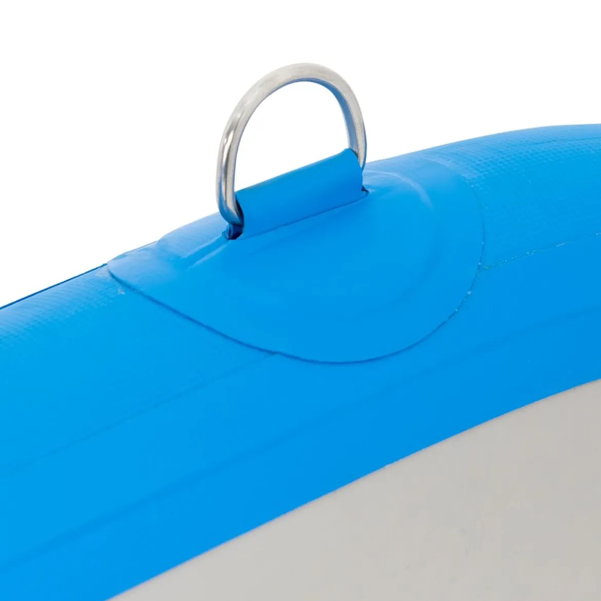 Gymnastikmatte Aufblasbar Tumbling Matte Trainingsmatte Blau/Rosa/Schwarz 400 x 100 x 10 cm