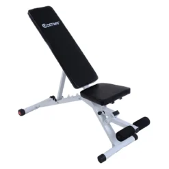 Hantelbank Schrägbank Trainingsbank verstellbar Fitnessbank Fitness mit Beinhalter