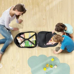 Hartschalen-Koffer 2-Teiliges Handgepäck-Set mit Spinner-Rädern Rollender Weiß