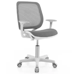 Höhenverstellbarer Kinderdrehstuhl mit Sitzbremse Ergonomischer Schreibtischstuhl Bürostuhl