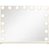 Hollywood Schminkspiegel mit 3 Lichtfarben & Einstellbarer Helligkeit & Touch-Steuerung 58 x 43 cm