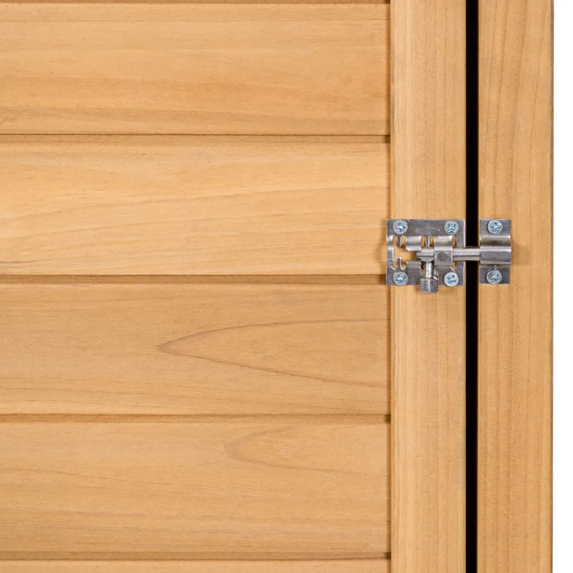 Holz Gartenschrank Gerätehaus Geräteschuppen Geräteschrank 70 x 36 x 177 cm