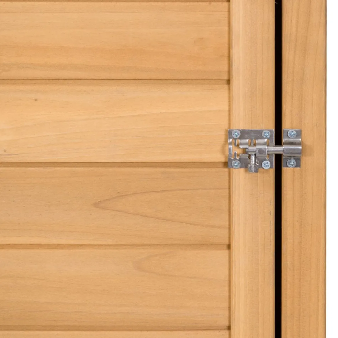 Holz Gartenschrank Gerätehaus Geräteschuppen Geräteschrank 70 x 36 x 177 cm