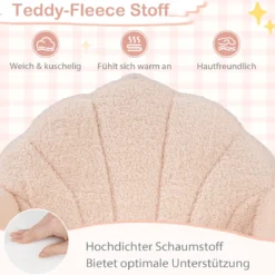 2 in 1 ausklappbares Kindersofa Kindersessel mit Schlaffunktion Kindercouch für Jungen Beige