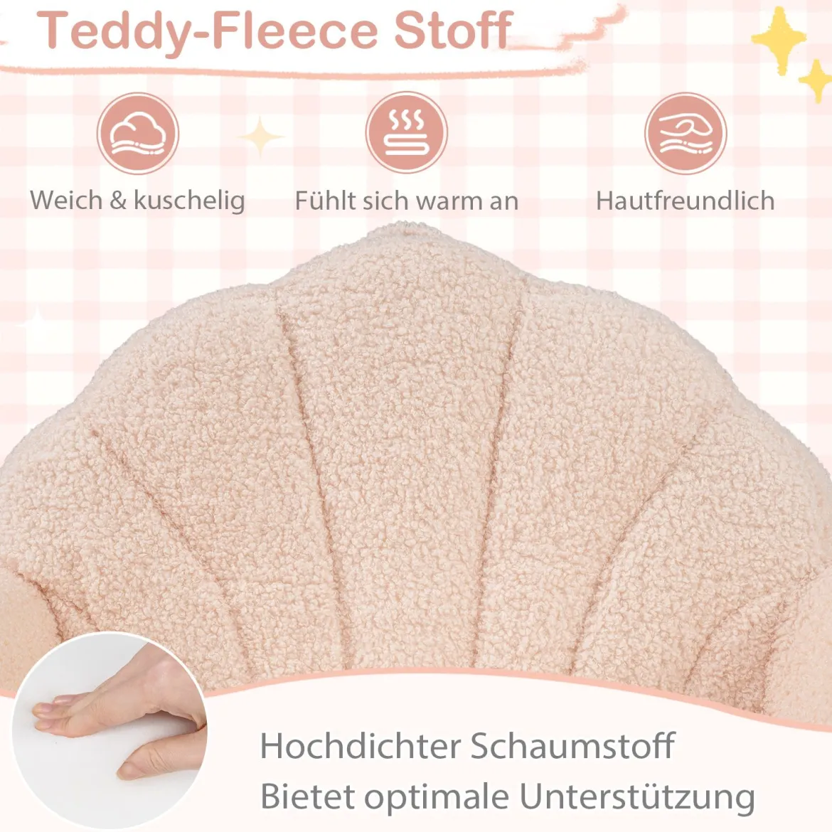 2 in 1 ausklappbares Kindersofa Kindersessel mit Schlaffunktion Kindercouch für Jungen Beige