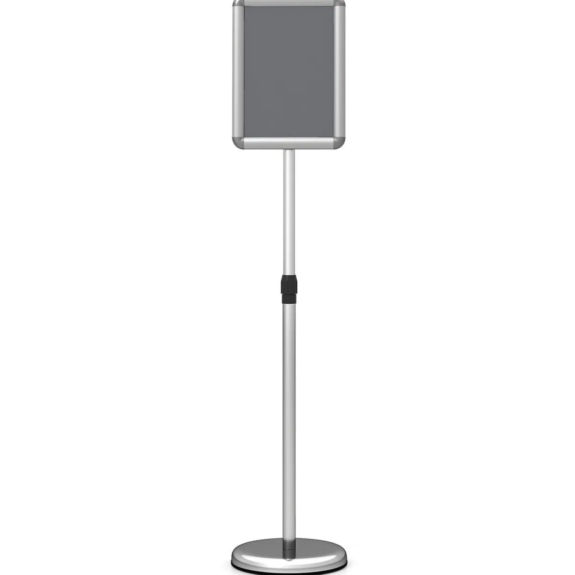 Infoständer A4 81–131 cm Höhenverstellbarer Menükartenhalter Drehbar Plakatständer mit Sockel