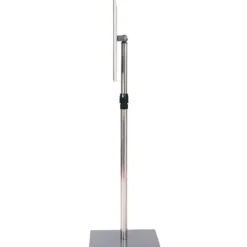 Infoständer DIN A4 Höhenverstellbarer Abnehmbarer Plakatständer Plakat Silber/Schwarz 33 x 24 cm