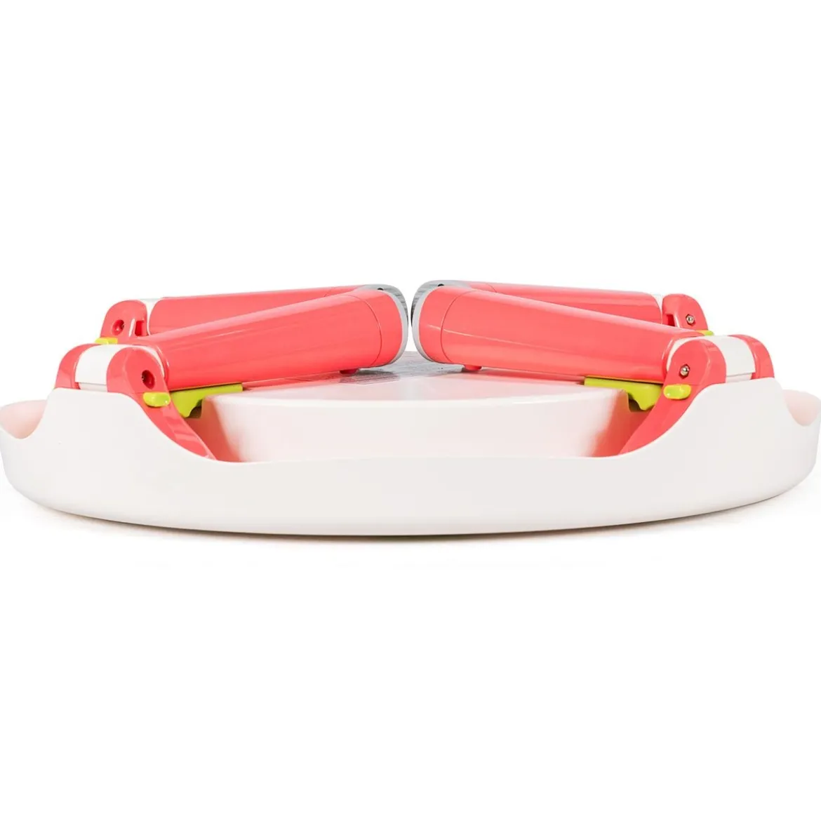 5 in 1 Kindersitzgruppe Kinder Spieltisch klappbar Spieltischset höhenverstellbar Sitzgruppe für Kinder mit Staufach Tisch & 2 Stühle Rosa