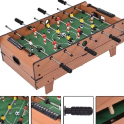 4 in 1 Multifunktionsspieltisch Multispieltisch Multigame Tischfußball Billard Tischtennis Hockey