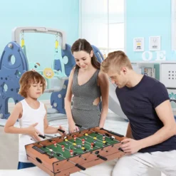 4 in 1 Multifunktionsspieltisch Multispieltisch Multigame Tischfußball Billard Tischtennis Hockey