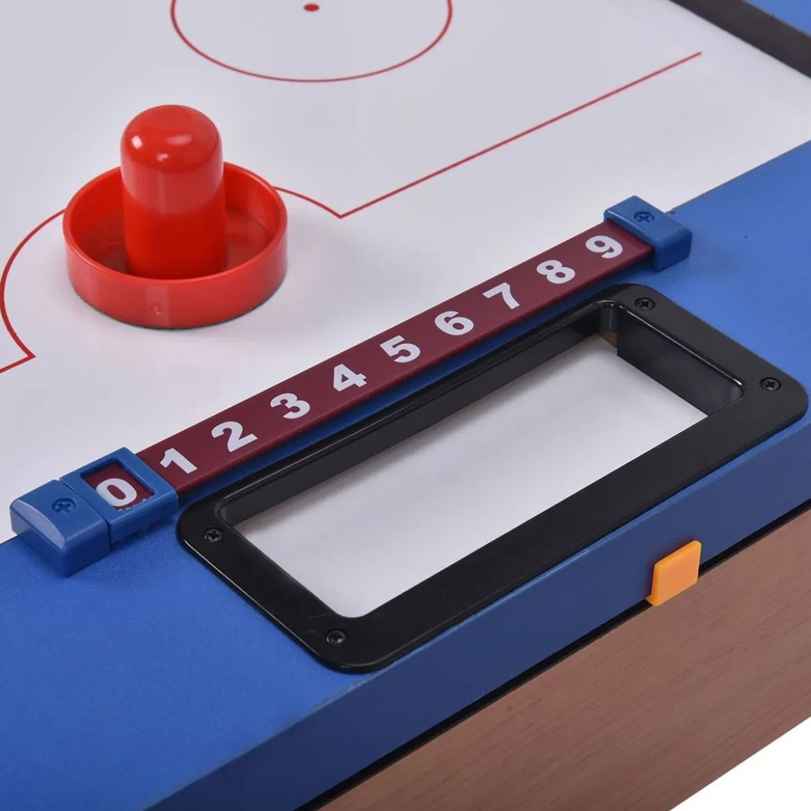 4 in 1 Multifunktionsspieltisch Multispieltisch Multigame Tischfußball Billard Tischtennis Hockey